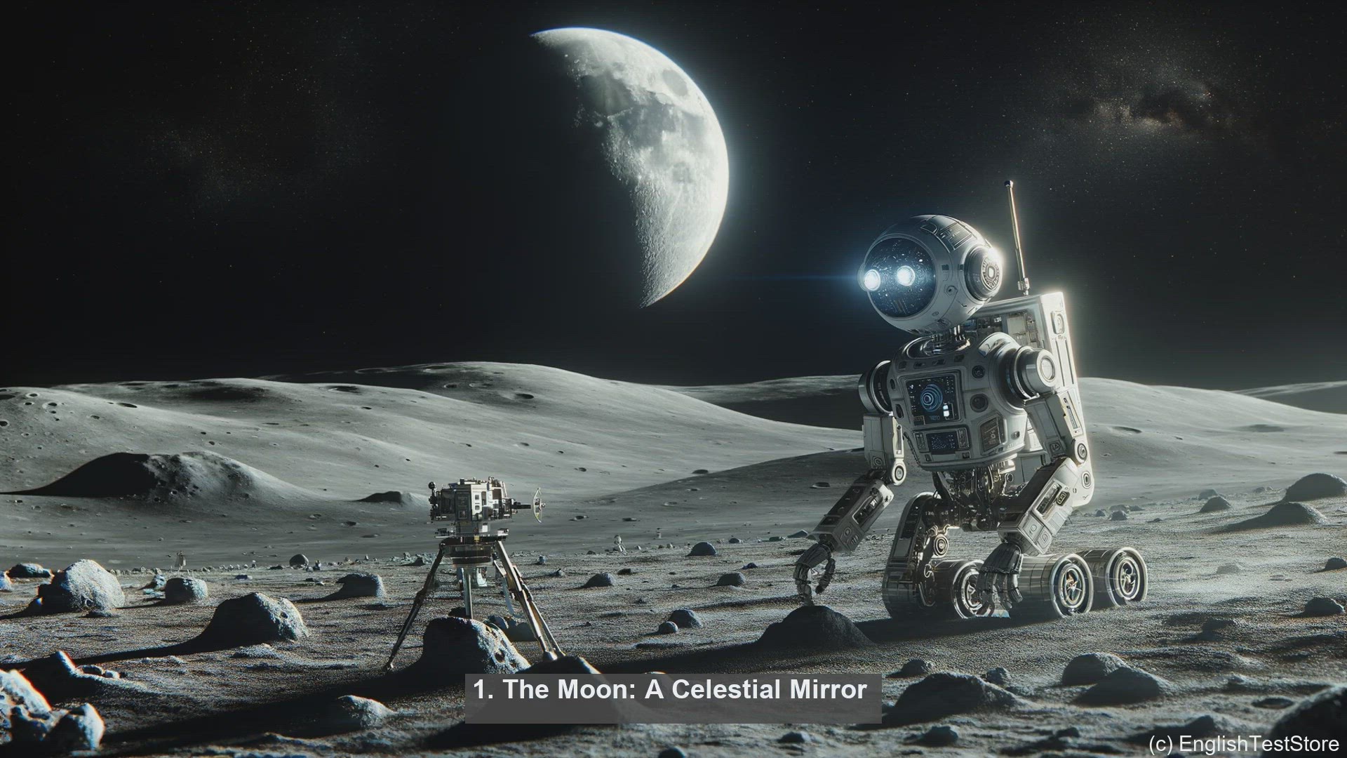 'Video thumbnail for 10 Things You Didn't Know About The Moon's Light Reflection'