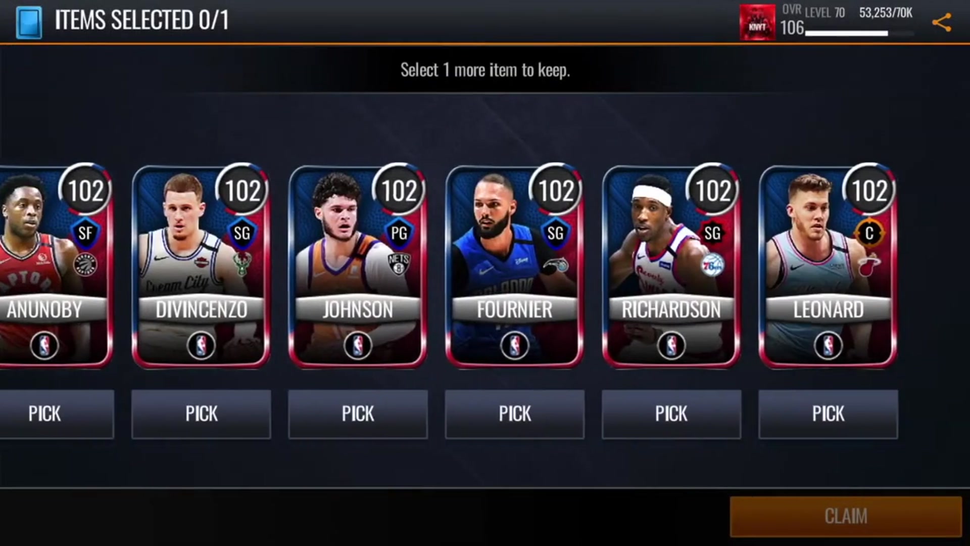 'Video thumbnail for knyt: huge nba live mobile 20 pack opening! 105+ pulls & coin making!'
