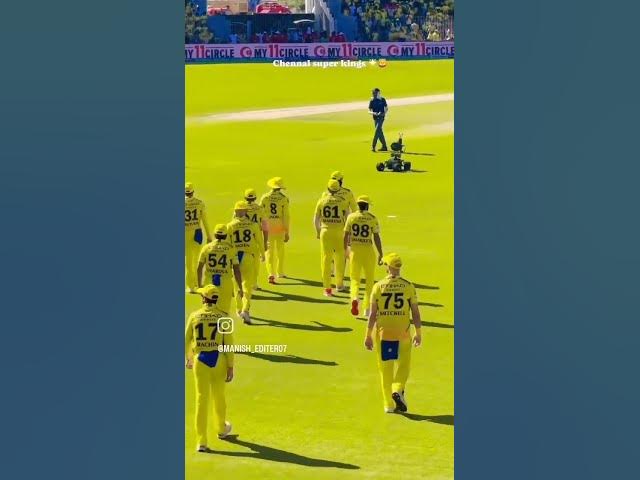 Video thumbnail for #2025 CSK fir ek bar #short video