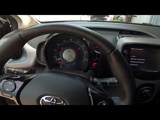 Video thumbnail for How to Enable or Disable DAB Traffic Announcements in Toyota Aygo II ( 2014 – 2021 ) | Manage TA