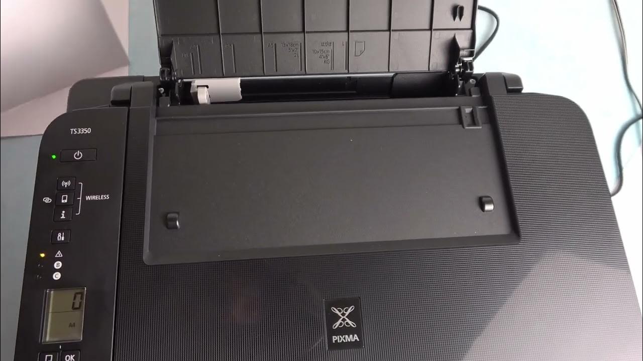 Video thumbnail for How to Install Different Types of Paper in Canon Pixma TS 3350