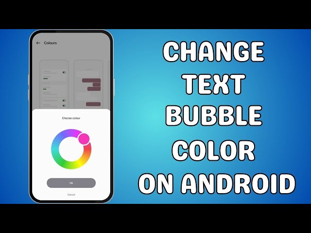 Video thumbnail for How to change text bubble color on Android