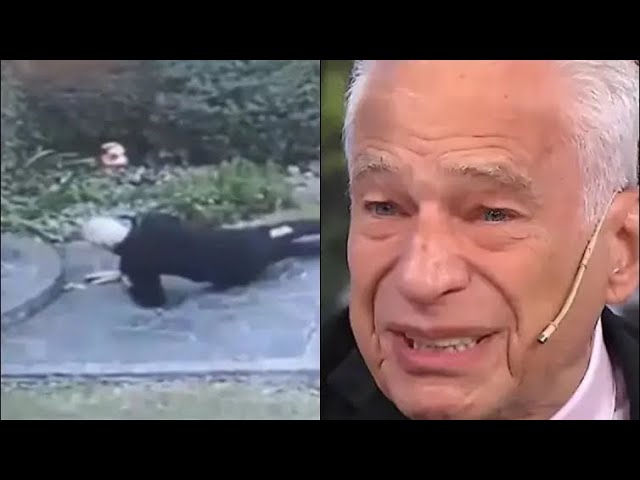 Video thumbnail for Alberto Cormillot sufrió un accidente doméstico y quedó registrado ante las cámaras de seguridad