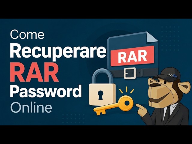 Video thumbnail for 📦 Come Decifrare la Password RAR Online Gratis | Nessuna Installazione di Software Richiesta