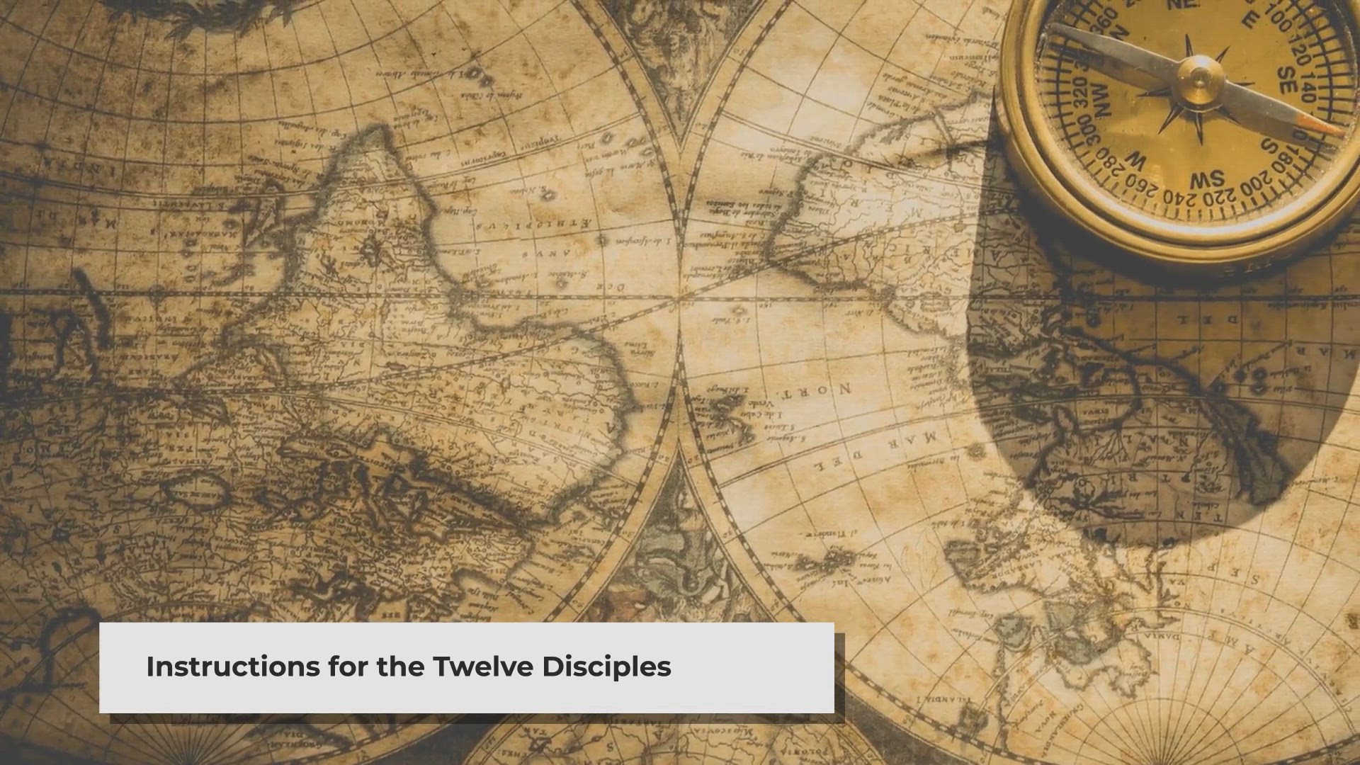 'Video thumbnail for The Gospel of Matthew - The Mission of the Twelve | Matthew Chapter 10: 5 - 15'
