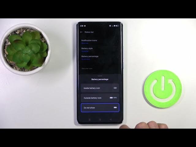 Video thumbnail for How to enable battery percentage on Oppo Reno 10 / Show battery percent on Oppo Reno 10