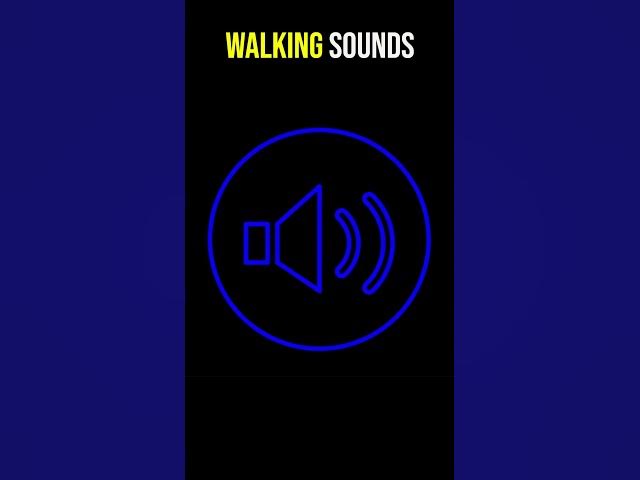 Video thumbnail for Walking Sound Effect (Meme SFX) #shorts