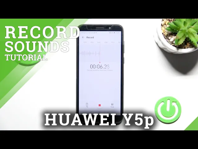 Video thumbnail for How to Record Sounds in HUAWEI Y5p – Record Voice