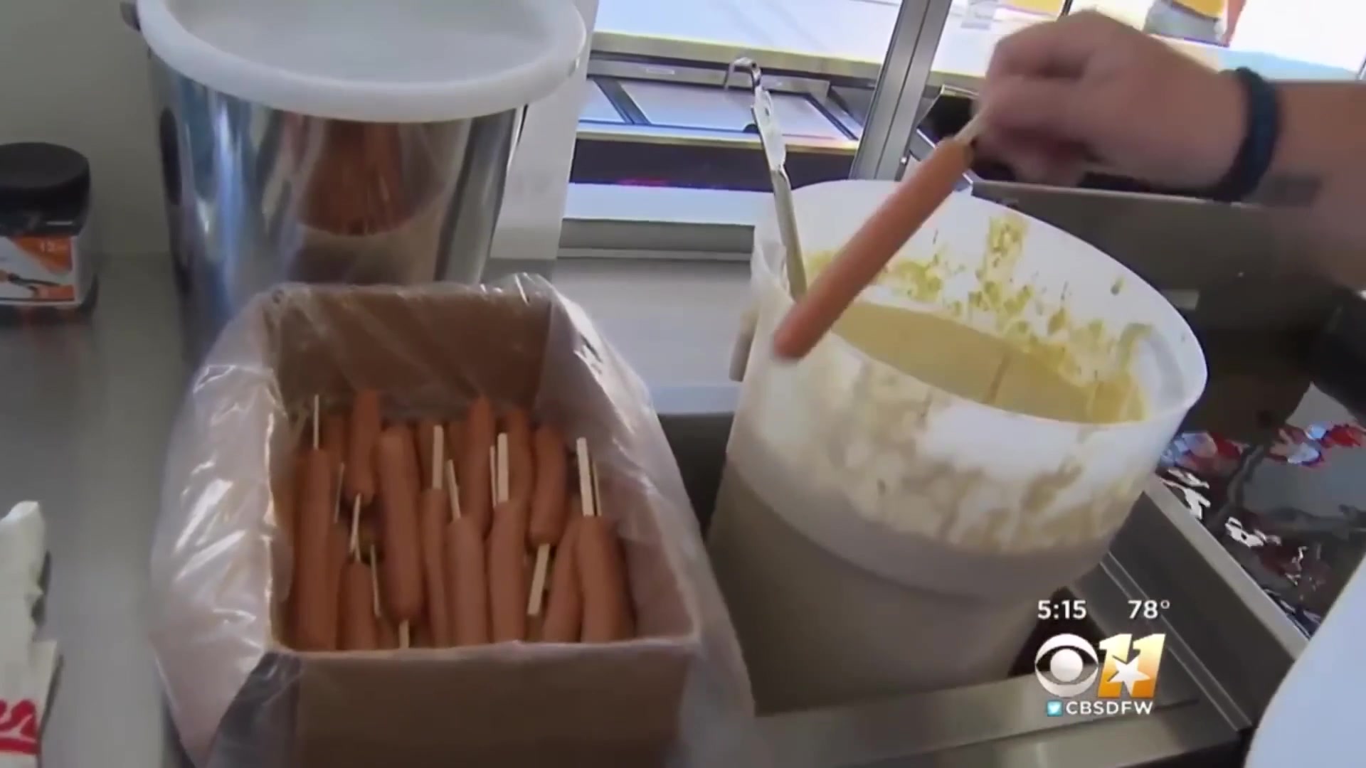 Video thumbnail for These Are Hands Down The Best Corn Dogs In The US