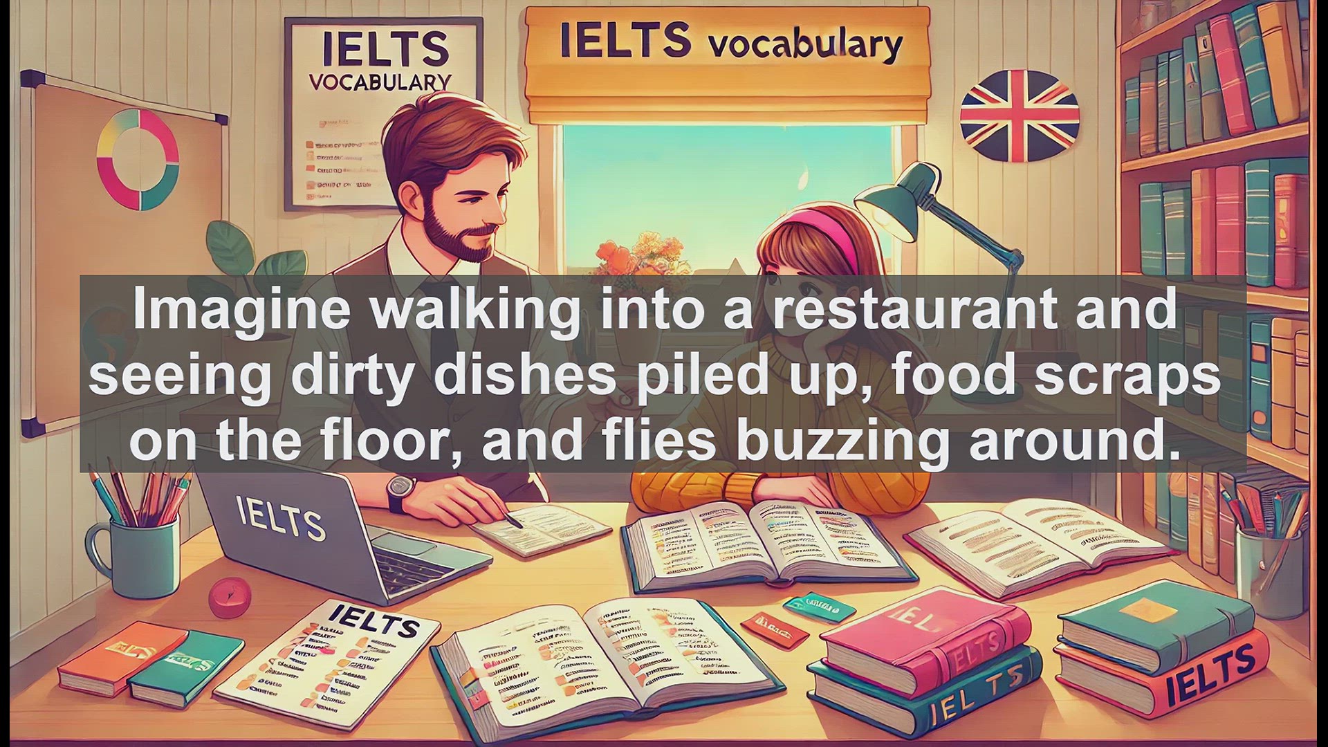 'Video thumbnail for 2500 Must Know IELTS 6.5 Vocabulary - Understanding 'Unsanitary': An Essential IELTS Vocabulary Word'