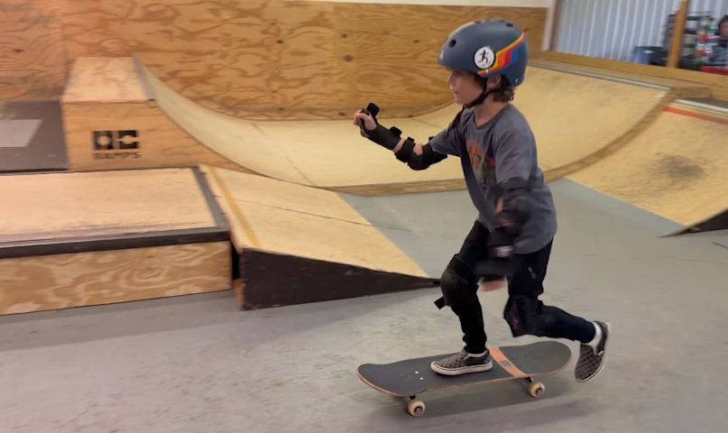 Video thumbnail for Road Trip Close To Home: Fairfield skate park helps build skills and confidence for all riders