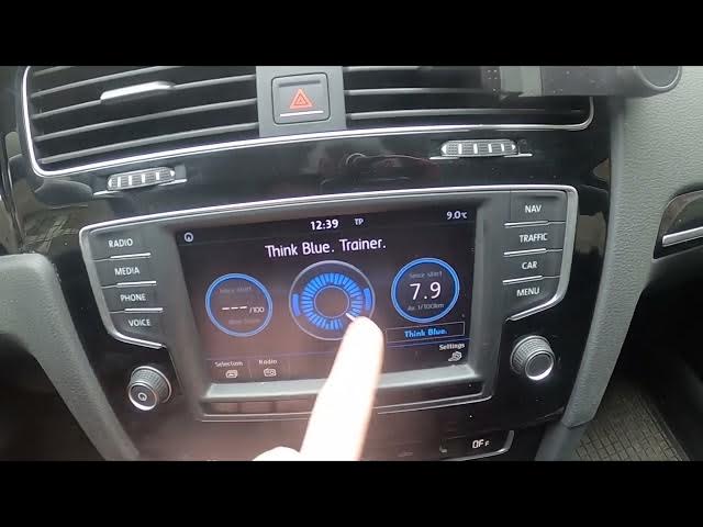 Video thumbnail for How to Enter and Manage Think Blue Trainer in Volkswagen Golf VII ( 2012 - 2020 )