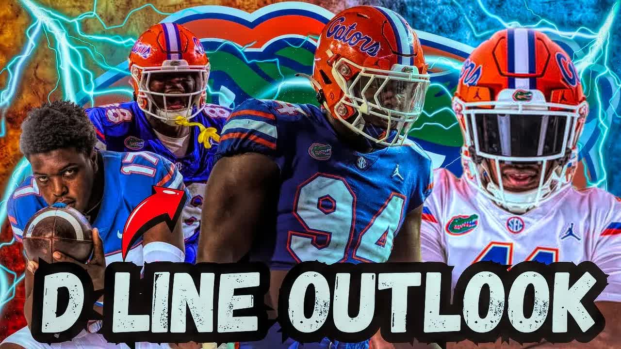 Video thumbnail for Florida Gators D-Line Breakdown: Power, Depth, and Future Stars!
