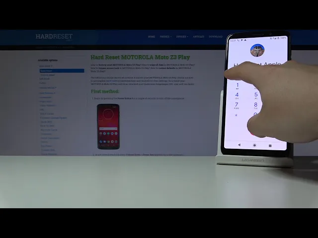 Video thumbnail for Animation of Incoming Call on Motorola Moto Z3 Play  - Default Ringtone & Settings