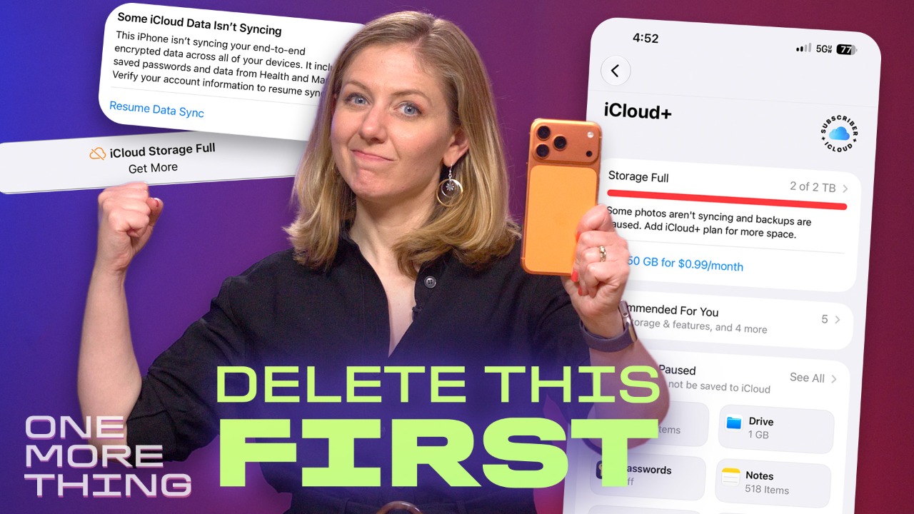 Video thumbnail for Free up iCloud space in 15 minutes on your iPhone