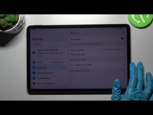 Video thumbnail for How to Connect Bluetooth Device on Huawei MatePad 11 – Pair Wireless Garniture