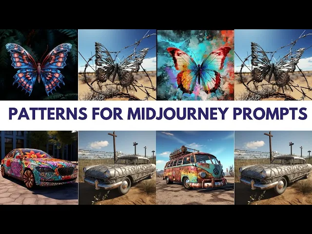 Video thumbnail for Midjourney 5.2 -Mind-Blowing Patterns Revealed for ai art #midjourney