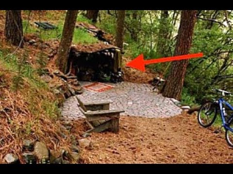 Video thumbnail for There is a Hobbit  lives In this  Incredible Underground House