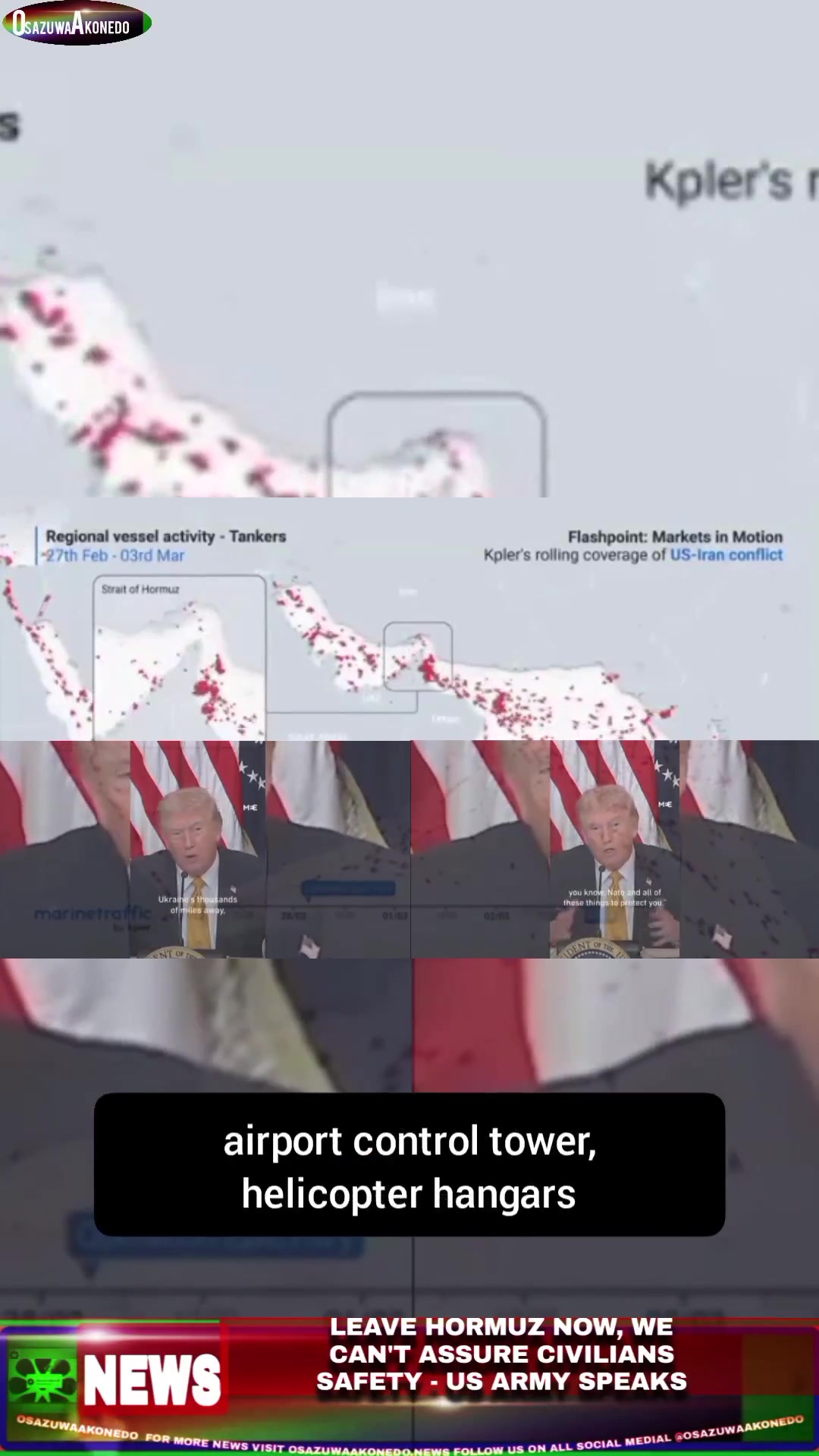 Video thumbnail for Leave Hormuz Now, We Can’t Assure Civilians Safety – US Army Speaks