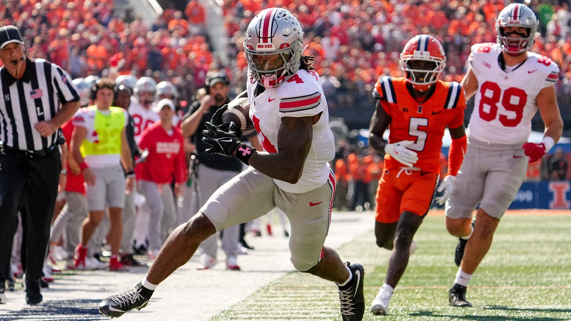 Video thumbnail for New York Giants Eyeing Jeremiah Smith? Breaking Down Prospects