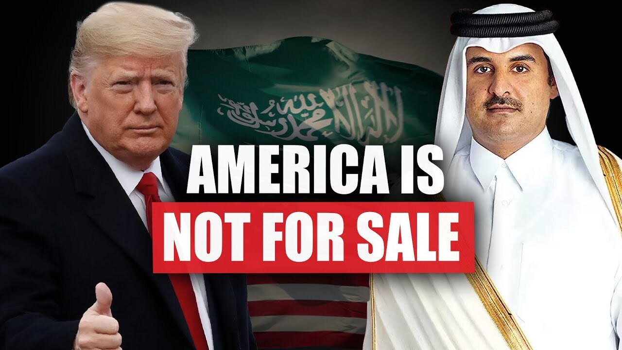 Video thumbnail for Trump's Qatari "Gift" Is Proof Of Bribes From Foreign Governments