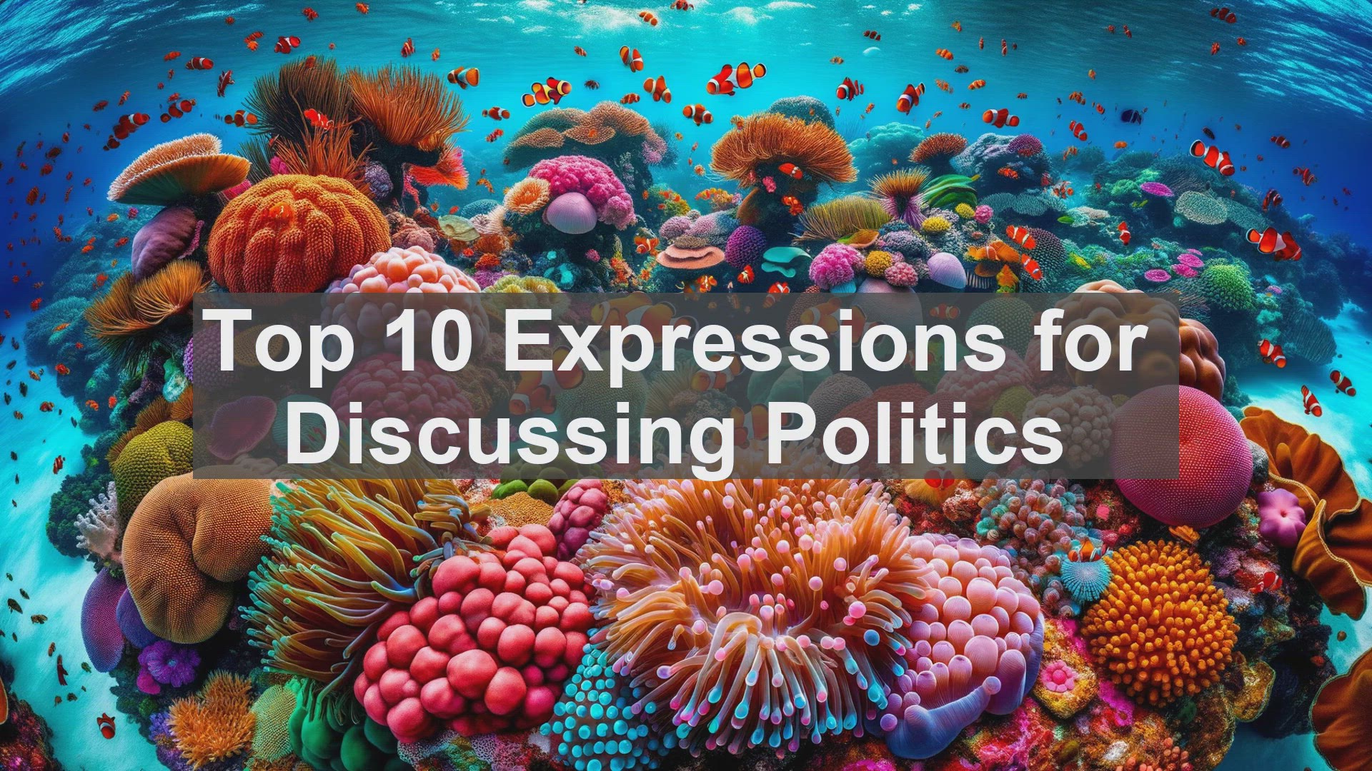 'Video thumbnail for Top 10 Expressions for Discussing Politics'
