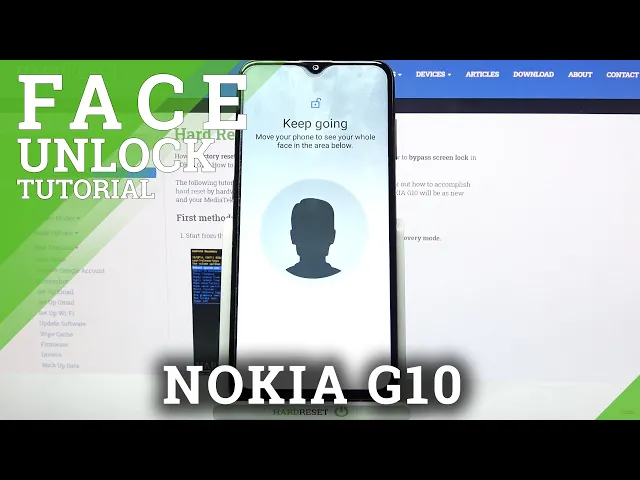 Video thumbnail for How to Set Up Face Unlock on NOKIA G10 - Face Recognition