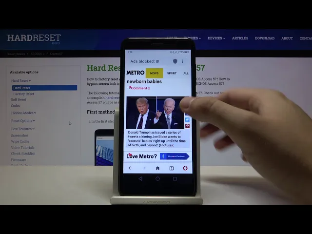 Video thumbnail for How to Block Ads with Opera Mini on Archos Access 57 – Block Ads