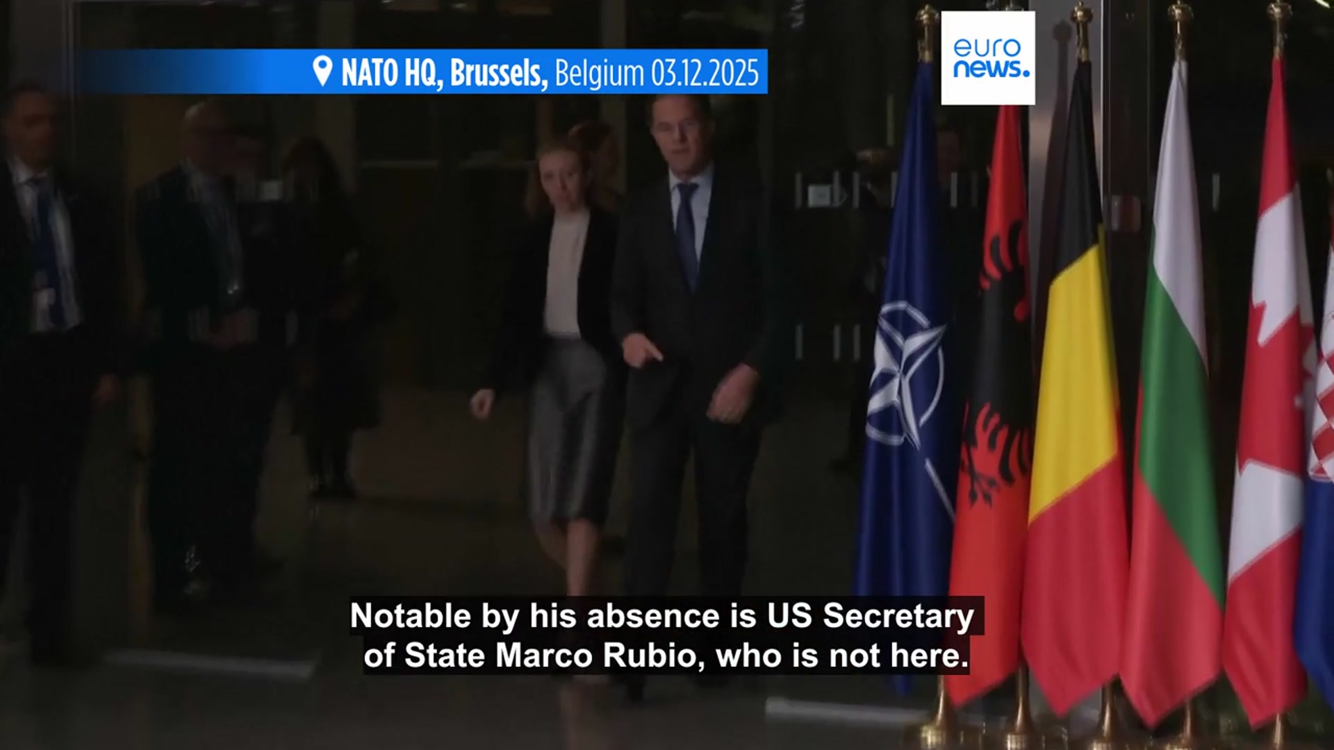 Video thumbnail for Europe must up pressure on Russia, NATO ministers say after inconclusive Moscow talks