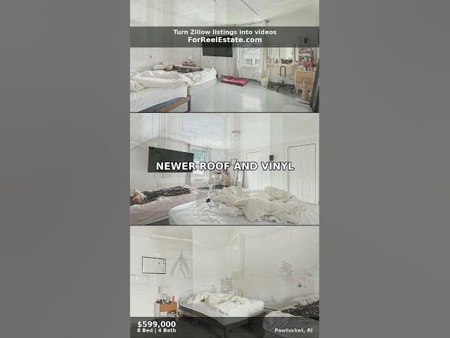 Video thumbnail for 8-Bed 2-Family Investment Powerhouse in Pawtucket $599K