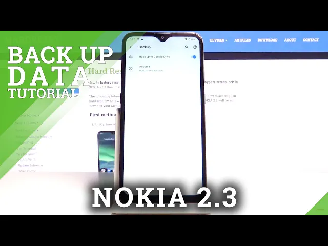 Video thumbnail for NOKIA 2.3 Back-Up Data – Enable Google Backup