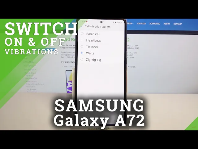 Video thumbnail for How to Change Vibration Pattern on SAMSUNG Galaxy A72 – Apply LED Keyboard Lighting
