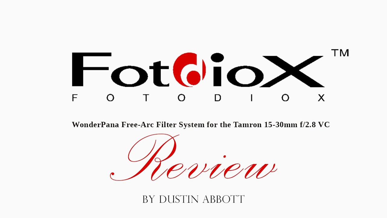 Video thumbnail for Fotodiox WonderPana Filter System for Tamron 15-30 VC Review