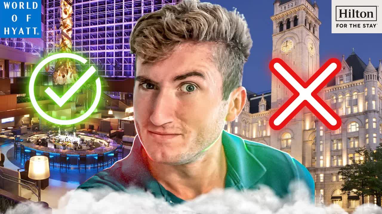 Video thumbnail for Anthony Venture: hilton vs hyatt: the ultimate hotel debate! loyalty programs, credit cards & travel rewards
