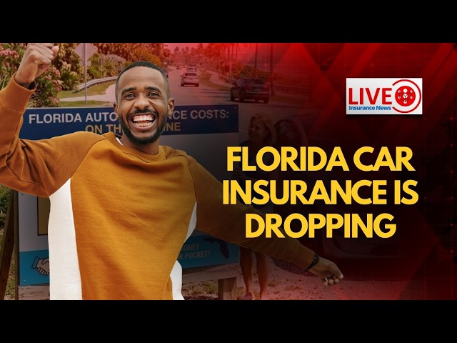 Video thumbnail for Florida Car Insurance Is Dropping: GEICO Cuts Rates in 2026 | Live Insurance News
