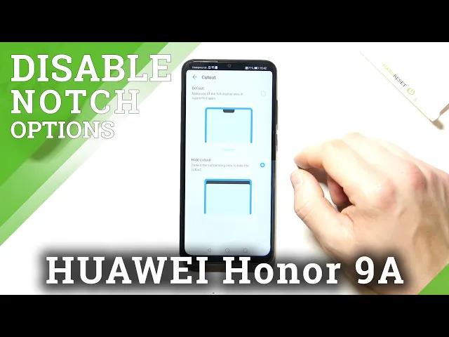 Video thumbnail for How to Hide Notch of Honor 9A - Manage Device Notch