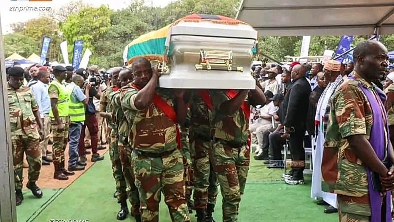 Video thumbnail for Zimbabwean tycoon who died in helicopter crash laid to rest