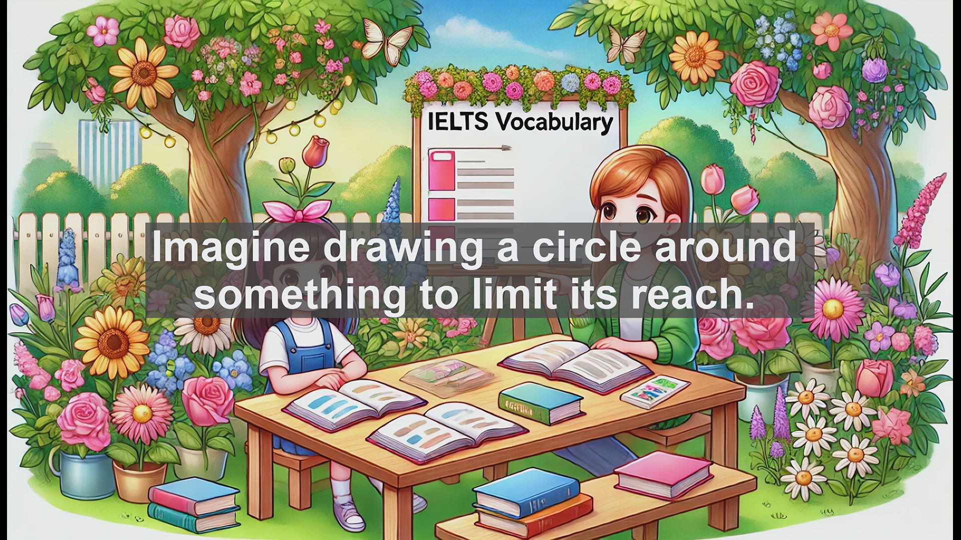 'Video thumbnail for 5000 Must Know IELTS 8.0 Vocabulary - Understanding 'Circumscribe': Boost Your IELTS Vocabulary'
