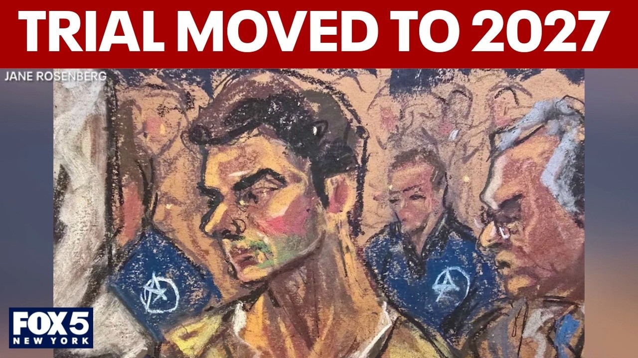 Video thumbnail for Mangione federal trial moved to 2027