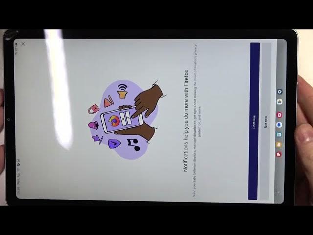 Video thumbnail for How to Install Firefox in SAMSUNG Tab S6 Lite 2022 - Install Firefox Browser
