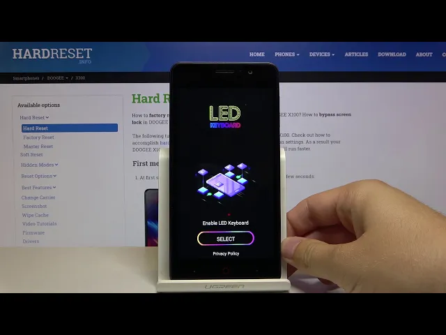 Video thumbnail for How to Apply LED Keyboard on Doogee Smartphone – LED Keyboard Feature