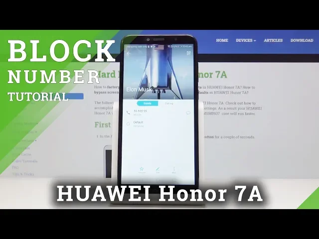 Video thumbnail for How to Block Number in HUAWEI Honor 7a – Blocklist