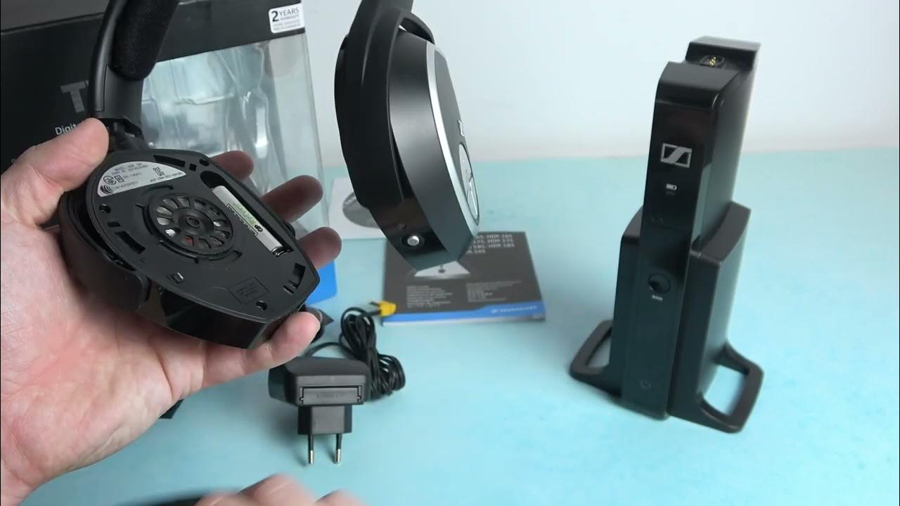 Video thumbnail for How to Find and Replace Rechargeable Batteries in Sennheiser RS 165 Headphones
