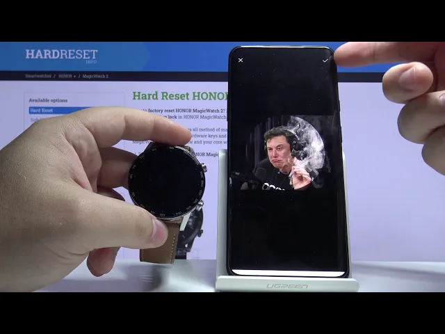 Video thumbnail for How to Set Custom Watch Face on HONOR MagicWatch 2 – Personalize Watch Display