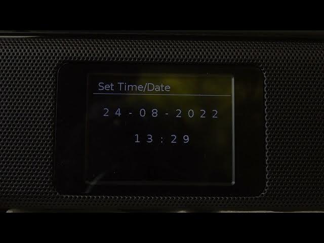 Video thumbnail for Grundig DSB 980 - How To Set Up Time & Date Settings