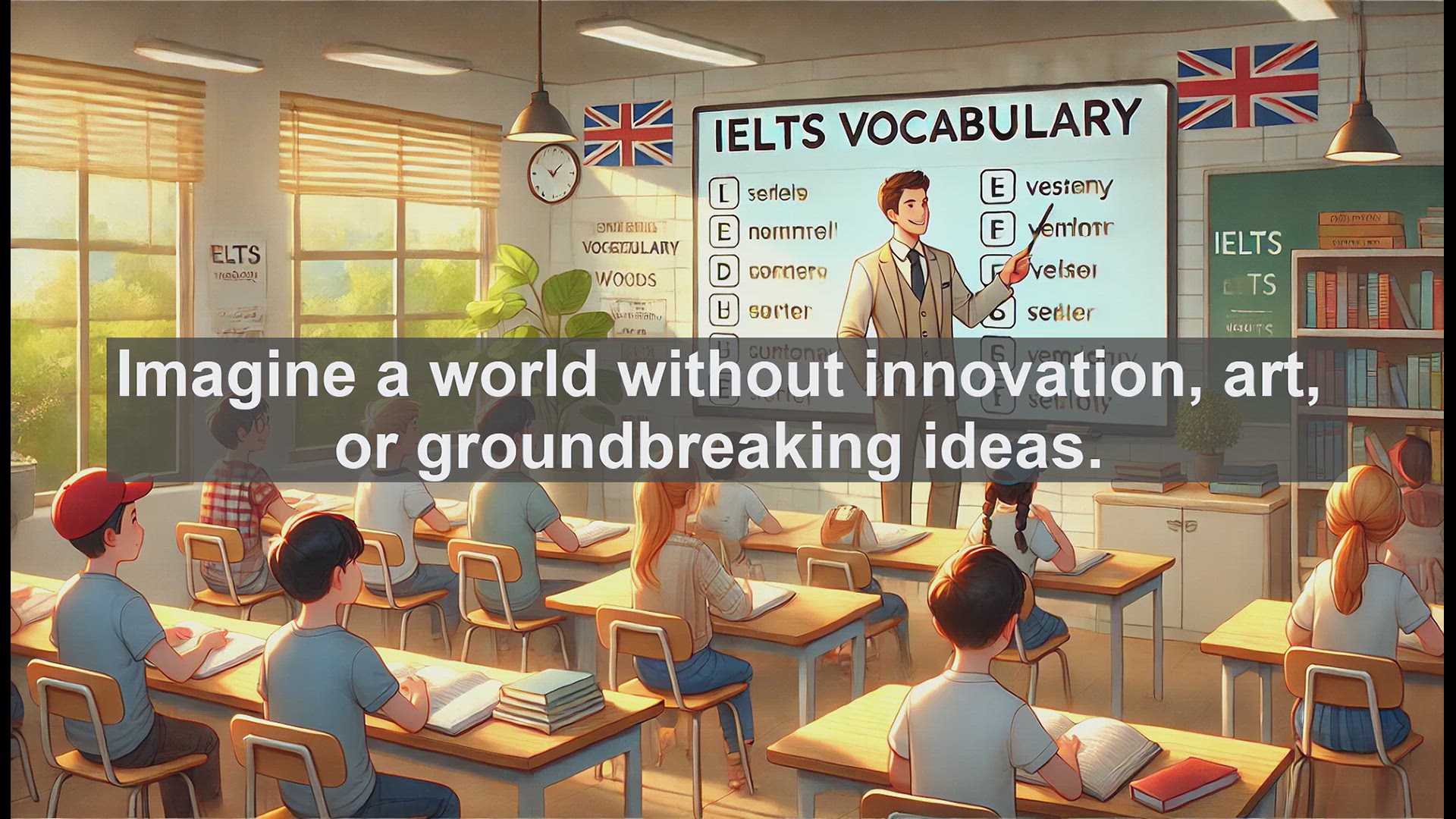 'Video thumbnail for 5000 Must Know IELTS 8.0 Vocabulary - Understanding 'Creator': Key Vocabulary for IELTS Success'