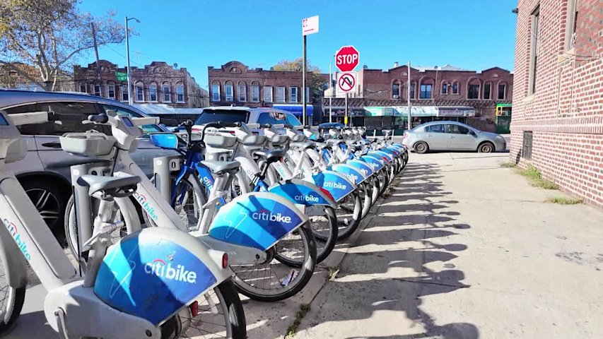 Video thumbnail for Citi Bike expansion reaches East New York and Brownsville, drawing mixed reactions from residents