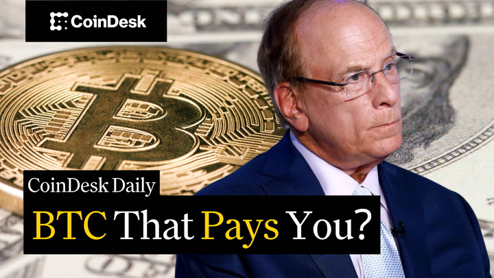 Video thumbnail for BlackRock's new Bitcoin ETF pays monthly income