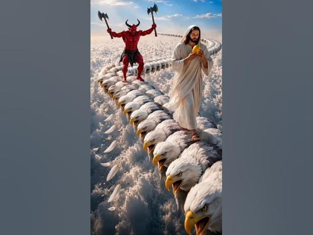 Video thumbnail for Jesus walk the Eagle☺️ #amen #jesus #oraçãoforte #oraçaodamanhã #oraçãodanoite #oraçãododia #shorts