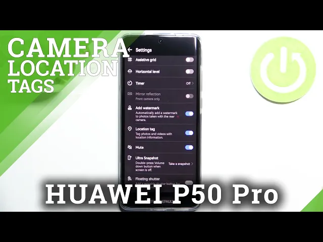 Video thumbnail for How to Activate Location Tags on HUAWEI P50 Pro - Add Location to Photos